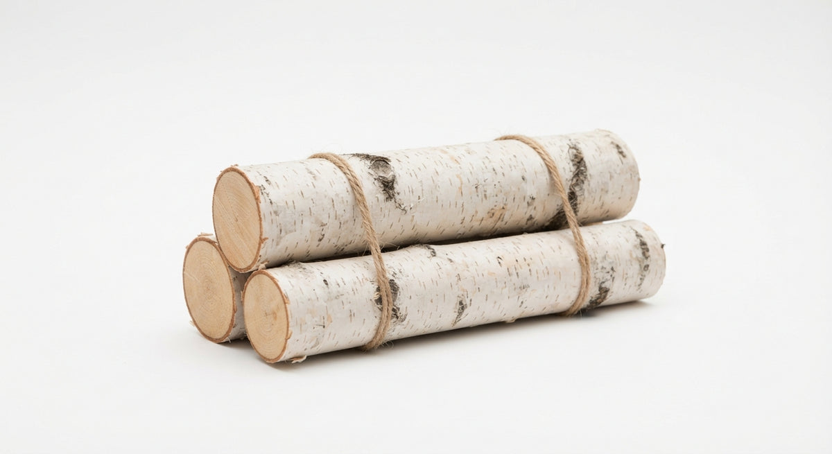 White Birch 3 Log Bundle