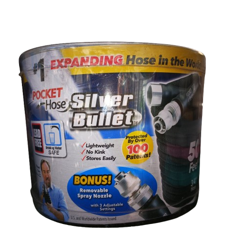 Hose Telebrand Pocket Hose Silver Bullet 50ft