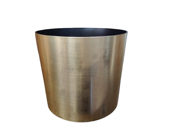 Metallic Cylinder Planters