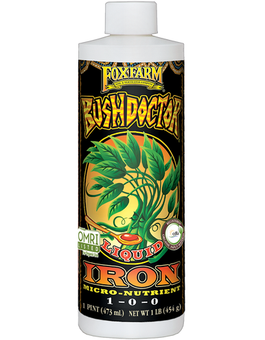 FoxFarm Bush Doctor Liquid Iron Micro-Nutrient 1-0-0