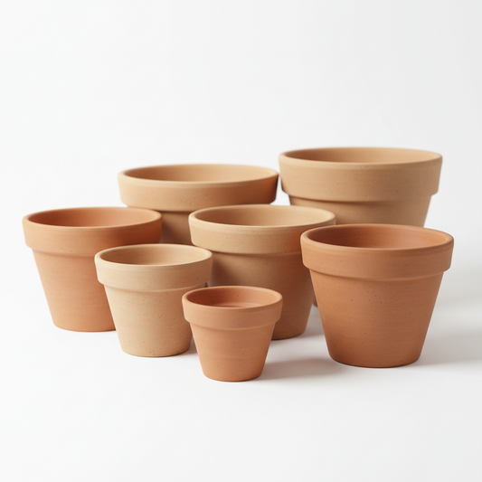 Terracotta Pots & Saucers