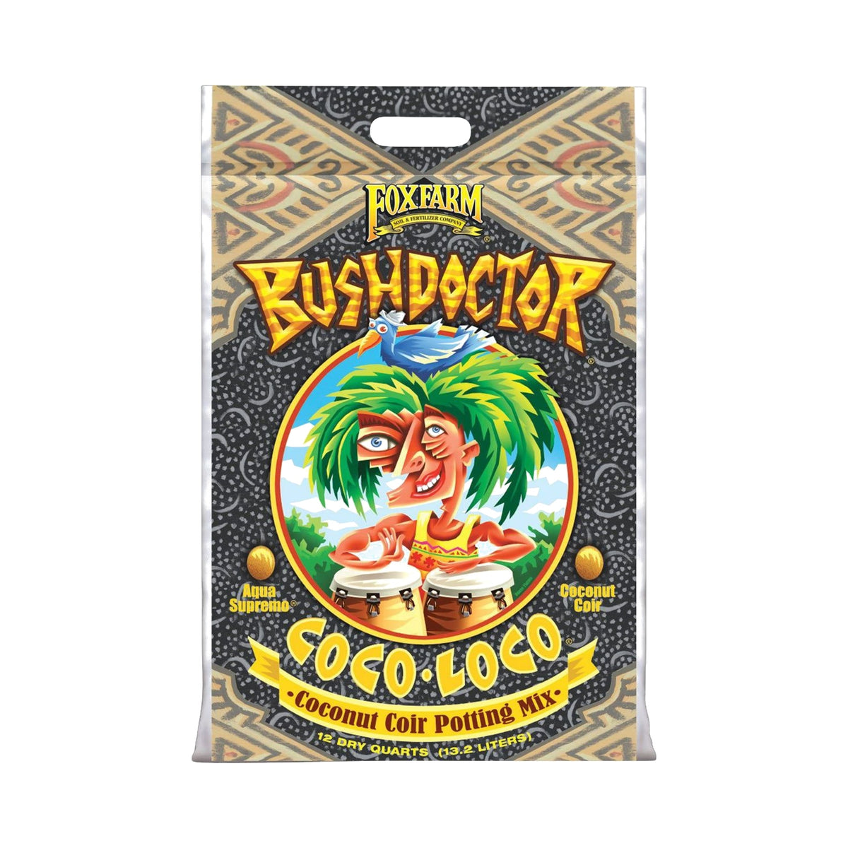 FoxFarm Bush Doctor Coco Loco coconut coir potting mix, 12 qt bag