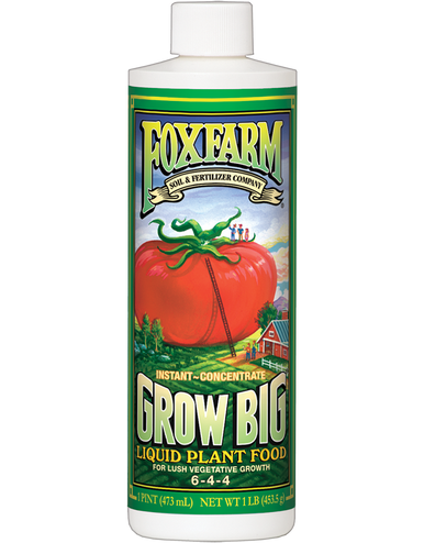 FoxFarm Grow Big Liquid Fertilizer 6-4-4