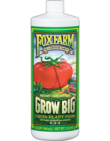 FoxFarm Grow Big Liquid Fertilizer 6-4-4