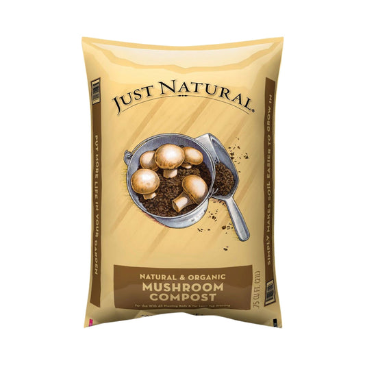 Just Natural organic mushroom compost bag