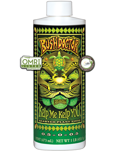 FoxFarm Bush Doctor Kelp Me Kelp You Seaweed Plant Food 0.5-0-0.5