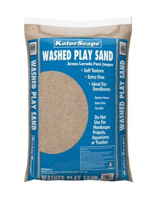 Kolorscape Washed Play Sand (40 lbs)