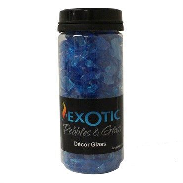 Exotic Glass Pebbles Turquoise