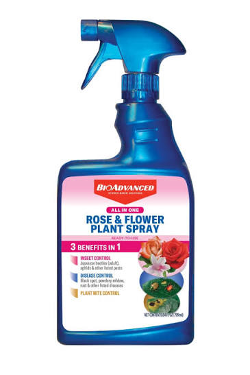 Rose and Flower All-in-1 plant care spray bottle, 24 oz